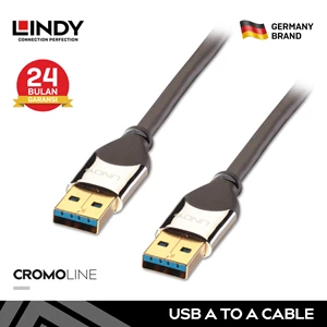 Lindy Cromo Usb3.0 A/M To A/M Cable 1M