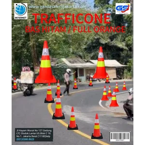 Traffic Cone Pembatas Area Kerja dan Proyek 