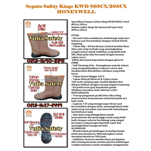 Sepatu Safety Kings Kwd 805Cx/205Cx Honeywell