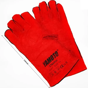 Red Yamato Welding Safety Gloves