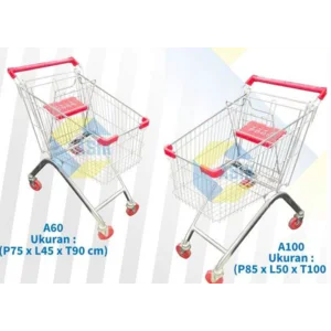 Rak Troli Supermarket Trolley A100