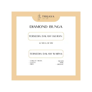Trijaya Diamond Akrilik / Kristal / Stone / Rhinestone / Bunga