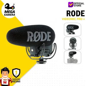Mikrofon Rode Videomic Pro+ (Noise Rendah)