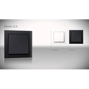 Saklar Engkel Merk Berker Tipe Q3 Anthracite