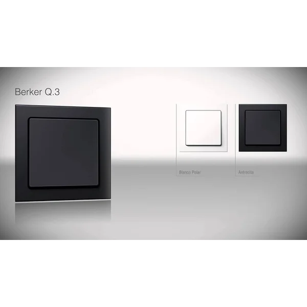 Saklar Engkel Merk Berker Tipe Q3 Anthracite