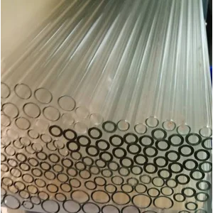 Pipa kaca pyrex 70mm tbal 3.2mm