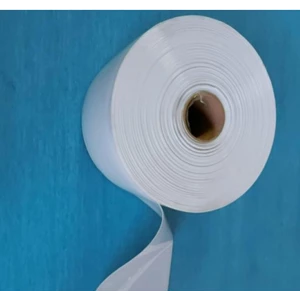 Plastik pvc tirai curtain Putih susu 2mm 20cm x 50m roll 081318556977