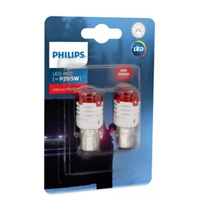 Lampu Rem Mobil LED Philips Ultinon Pro3000 P21/5W S25 - Merah