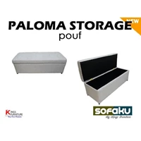 Paloma Puff Storage Puff Buka Tutup Penyimpanan 140 X 50