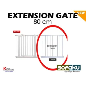 Baby Safe Gate Extension 80 Cm Baby Guardrail Accessories