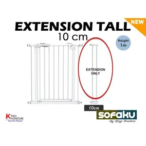 Extension Extra Tall Safety Gate Extension 10Cm Baby Raising Fence