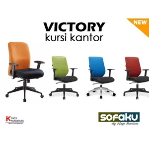 Victory Kursi Kantor Ergonomic Relax Office Chair Kursi Kerja