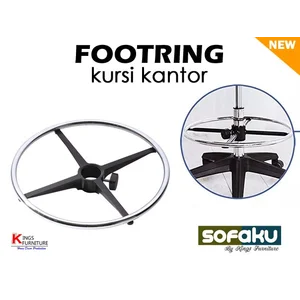 Footring Stool Kursi Kantor Foot Ring Sparepart Office Chair