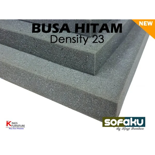 Sofaku Busa Hitam Density 23  200x100cm Busa Sofa Matras Jok
