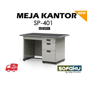 Alba Meja Kantor Sp-401 Pedestal Office Desk Meja Komputer