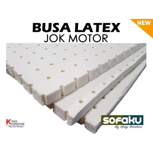Busa Latex Pelapis Jok Motor Jok Motor Lateks Busa Putih Natural