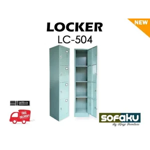 Alba Locker Kabinet Penyimpanan Kantor Loker Sekolah Lc 504 Susun