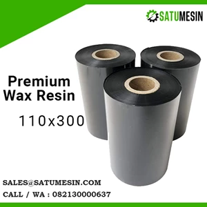 Thermal Transfer Ribbon Premium Wax Resin For Label Coding 110X300