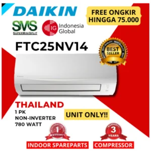Ac Inverter Daikin 1 Pk Ftc25nv14 Thailand