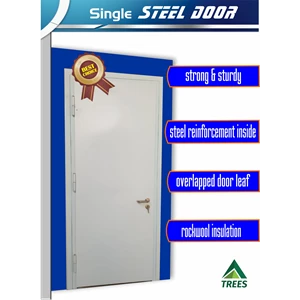 Pintu Steel Door Ukuran 2100 Mm X 1000 Mm
