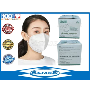 Masker KN95 Medis Ecogreen 1 Box isi 20 Pcs Warna Putih
