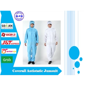 Baju Safety Antistatik / Coverall Antistatic Jumsuit