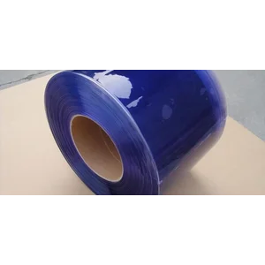 PVC Strip Curtain Blue Clear ( Tirai Plastik )