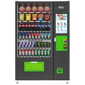 Vending Machine makanan dan minuman Layar 21.5" Layar Sentuh Spiral