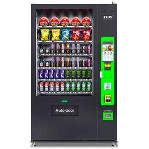 Vending Mesin Snack & Drink Elevator Screen 10 Inch