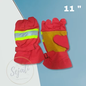 11 inch Fire Fighting Gloves