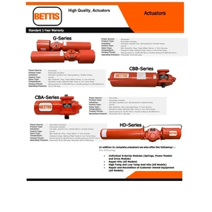  Valve Actuator Pneumatic Type G & CBB