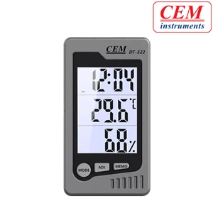 Higrometer Kelembaban Suhu CEM DT-322