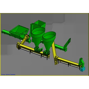 Conveyor Sistem Screw Modeling Heavy