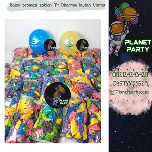 balon sablon balon promosi custom PT Lautan Dharma Utama