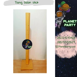 Tiang Standing Dekorasi Balon Sablon Dan Stick Tinggi 150 cm