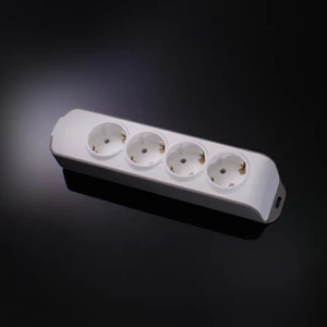 Electrical Socket 4 Inclined Hole Broco MultiGang Series (Non Child Protection)