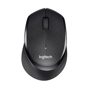 Mouse Logitech Wireless M331 Warna Hitam