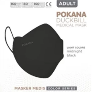 Masker Medis Pokana Duckbill Color Series 4 Ply (1 Box Isi 25 Pcs)