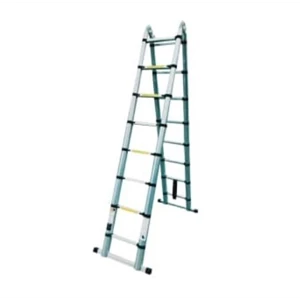 Aluminum Fizstep Telescopic Ladder 2x9 Step 6.3 Meters