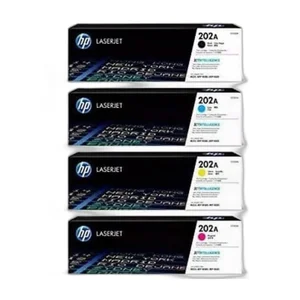 TONER PRINTER HP 202A BLACK/CYAN/YELLOW/MGT ORIGINAL - CF500A