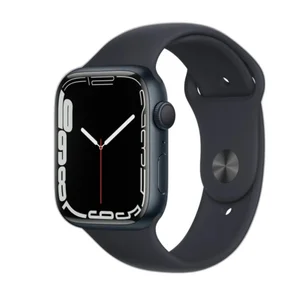 Jam Tangan Apple iWatch Series 7 MKN53 45mm Alumunium Midnight + Midnight Sport Resmi