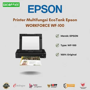 Printer Multifungsi EcoTank Epson WORKFORCE WF-100