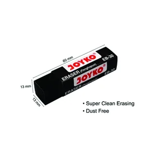 PENGHAPUS / ERASER JOYKO EB-30 BLACK KEMASAN (1 KARTON = 50 BOX)
