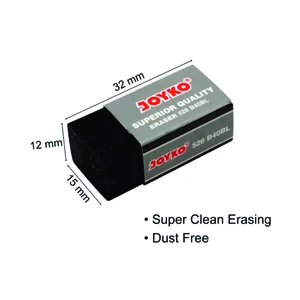 PENGHAPUS / ERASER JOYKO 526 B40 BLACK KEMASAN (1 KARTON = 50 BOX)