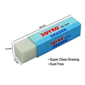 PENGHAPUS / ERASER JOYKO EB/ER-30 WHITE KEMASAN (1 KARTON = 50 BOX)