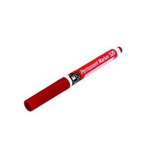 SPIDOL WARNA MARKER SNOWMAN G-520 RED KEMASAN (1 LUSIN = 12PCS)