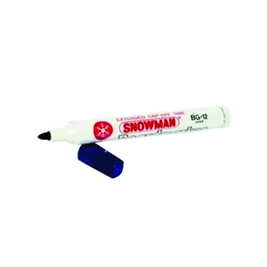 SPIDOL WARNA MARKER SNOWMAN BG-12 BLUE KEMASAN (1 LUSIN = 12PCS)