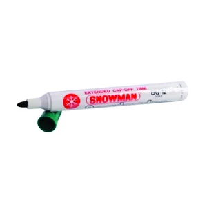 SPIDOL WARNA MARKER SNOWMAN BG-12 GREEN KEMASAN (1 LUSIN = 12PCS)