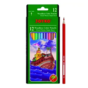 PENSIL WARNA JOYKO CP-103 12C KEMASAN (1 PACK = 12 SET)