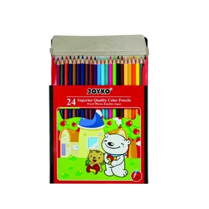 PENSIL WARNA JOYKO CP-24PB 24C KEMASAN (1 GROSS = 12 LUSIN)